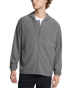 New Style <b>Men's</b> Waterproof Windproof Breathable <b>Summer</b> Windbreaker <b>Jacket</b> Stand Collar Zipper Closure for Outdoor Activities - Product Image 2