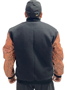 Veste Bomber Universitaire en Cuir et Laine de Qualité Supérieure pour Hommes et Femmes, Style College Letterman, Broderie Personnalisée, Veste de Baseball Lycée - Product Image 2