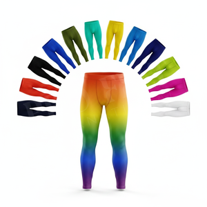 Leggings Deportivos Personalizados de Compresión, Secado Rápido, Elásticos, para Fitness, Running, Yoga, Gimnasio, Entrenamiento, Pantalones con Estampado Completo - Product Image 1
