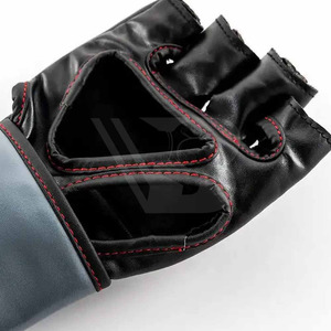 New Design Professional Laced Leather MMA Training Gloves with Custom Logo Design UV Protection Outdoor Use High Quality - Product Image 6