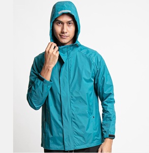 Plus Size Red Color Workwear Oversized Zip up Windbreaker Jacket With Hoodie & Pocket Stylish Nylon Made Coaching <b>Trainer</b> Jacket - Product Image 3
