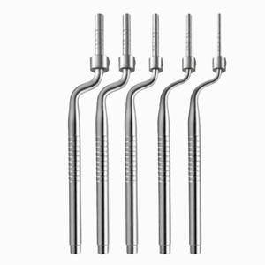 Kit de 6 Osteotomes Manuels pour Sinus Lift, avec Clés en L Angulées, Embouts Concaves et Embouts de Réglage Lucae Mallet, pour Chirurgie Dentaire et Implants - Product Image 3