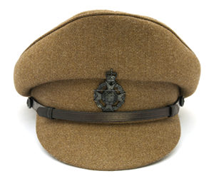 High end custom uniform <b>caps</b> bullion badge structured fit ceremonial hats premium quality wholesale factory manufacturer - Product Image 5