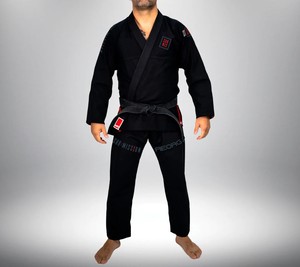 Ensemble d'uniformes de sport BJJ Gi Karaté personnalisés en gros, Kimono de Jiu-Jitsu Brésilien léger et extensible 100% Coton - Product Image 2