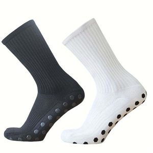 Calcetines Deportivos Transpirables para Hombre, Absorbentes de Sudor, Ecológicos, de Spandex, Nailon y Algodón, con Diseño Sólido, para Correr, Uso Diario, Trabajo y Deportes - Product Image 3