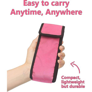 Ensemble d'otoscopes de poche couleur rose, diagnostic portable, éclairage LED lumineux, outils d'examen médical compacts - Product Image 4