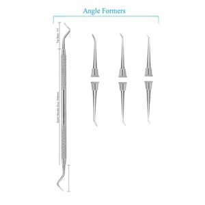 Sonde d'exploration dentaire double extrémité avec marquages codés par couleur pour examen parodontal, fabriquée au Pakistan - Product Image 2