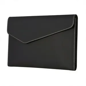 Custom Genuine Leather Document <b>Folder</b> Case with Custom Logo for Laptop & Tablet Men & Women - Product Image 1