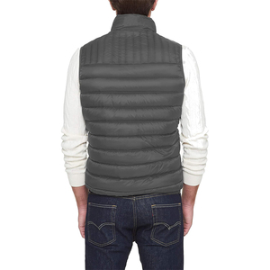 Gilet matelassé personnalisé avec logo, veste d'équitation chaude et rembourrée, vêtements d'hiver décontractés, gilet rembourré pour homme. - Product Image 5