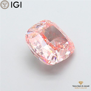 ใบรับรอง IGI เพชร CVD ทรงคุชชั่น 2.51 กะรัต สีชมพูสดใส ระดับความสะอาด VS1 เหมาะสำหรับออกแบบจี้ - Product Image 6