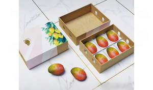 Cajas de Embalaje Rígidas para Frutas, de Cartón Corrugado con Materiales Reciclados, Modelo TH CBB-551, Varios Estilos, Tamaños y Diseños para Productos Frescos - Product Image 2