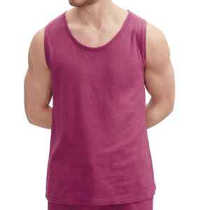 High Quality Men Tank <b>Top</b> OEM Polyester <b>Mesh</b> Fabric Breathable Sleeveless Gym Workout Supplier Manufacturer - Product Image 6