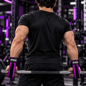 สายรัดข้อมือผ้าฝ้าย RHINO FITNESS แบบตีนตุ๊กแก สำหรับมือซ้าย สายรัดพยุงสำหรับยกน้ำหนัก กีฬากลางแจ้ง สำหรับผู้ใหญ่ - Product Image 3