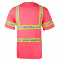 Camisetas de Seguridad Unisex, Moda Laboral, Alta Calidad, Impermeables, Transpirables, de Alta Visibilidad, de Algodón, Elegantes, Tallas para Adultos