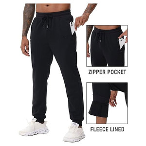 Pantalon de jogging léger pour homme en toile extensible avec cordon de serrage et poches, coupe-vent, écologique, pour activités de plein air - Product Image 2