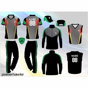 Conjunto completo de uniforme de cricket con color de tamaño de nombre de equipo personalizado y logotipo para jugadores a precio normal - Product Image 3