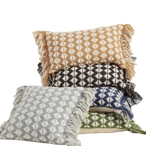 Modern Boho <b>Pillow</b> Cover Hot Selling Unique Handwoven Decorative <b>Throw</b> <b>Pillow</b> Custom Design Vintage Pattern From ITHL - Product Image 5