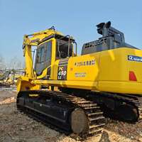 Excavadora Hidráulica Usada Komatsu PC450 LC de 45 Toneladas, Excavadora de Segunda Mano, Original de Japón