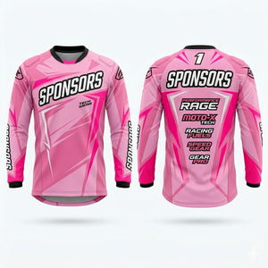Nuevo Estilo, Transpirable, de Secado Rápido, Jersey de Motocross para Hombre, de Poliéster/Algodón, para Carreras, Descenso, Motociclismo Todoterreno, Ropa Deportiva - Product Image 5