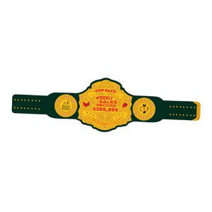Ceinture de championnat personnalisée CNP SATX pour les records de ventes, ceinture de titre personnalisée pour les réalisations commerciales et la reconnaissance des employés - Product Image 6