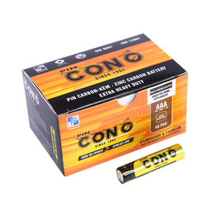 Batería de Zinc-Carbón R03 AAA de Alta Calidad para Dispositivos Electrónicos - Product Image 2