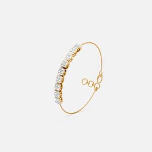 Bracelet Stellar Shine avec diamants de 1,12 ct en or jaune, blanc et rose 9 carats - Product Image 3