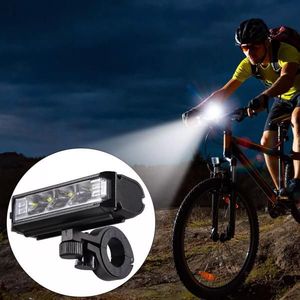 USB Rechargeable Waterproof Super Bright LED Bike <b>Light</b> Super Bright LED <b>Bicycle</b> Tail <b>Light</b> Plastic Handlebar Frame Night Riding - Product Image 2