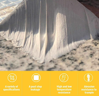 Ruban d'étanchéité pour réparation de fuites de toiture, solution imperméable pour surfaces en caoutchouc, ruban de réparation anti-fuite pour fissures extérieures