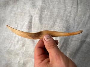 Cuillère à thé en bois lisse et polie, cuillère doseuse en bois naturel pour café et sucre, accessoire de cuisine écologique - Product Image 5