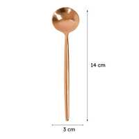 Ensemble de vaisselle minimaliste en cuivre pur peint à la main, motif de fruits, forme de fleur, cuillère, fourchette, couteau, kit complet 2 pièces, respectueux de l'environnement