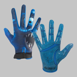 Gants de football américain au design personnalisé en gros Gants de football confortables - Product Image 1