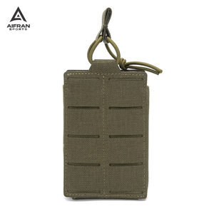 Heavy Duty Nylon Ammo Pouch Magazine Carrier Compact Utility Organizer <b>Belt</b> Bag for Shooting Range Hiking Outdoor Use - Product Image 4