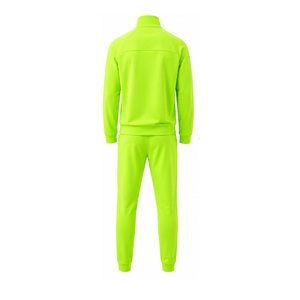 Custom Men Sport Tracksuits OEM Fleece Athletic Training Sets Zip Jacket Jogger <b>Pants</b> Wholesale Gym Wear Manufacturer Sportswear - Product Image 2