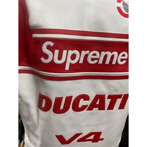 Ducati X Leather Streetwear <b>Biker</b> <b>Jacket</b> Windproof Eco-Friendly & Heated - Product Image 4