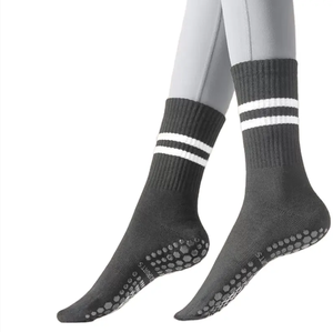 Calcetines de Yoga, Pilates y Barre para Mujer, OEM 2026, Multicolores, con Logotipo Personalizado, de Algodón, Antideslizantes - Product Image 1