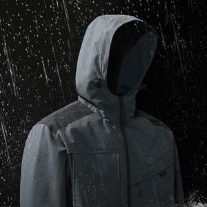 Veste de randonnée d'hiver pour homme personnalisée, légère, en polaire, softshell, imperméable, coupe-vent, respirante -TEX - Product Image 5