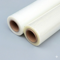 Film de plastification à froid sans support en papier CPP, vente en gros, film protecteur pour photos publicitaires à utiliser avec machine, avec taille de rouleau personnalisée