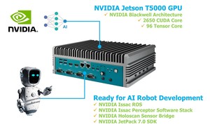 ระบบประมวลผลอัจฉริยะ EAC-7000 Edge AI รุ่นใหม่สำหรับ Jetson T5000 แบบ Arm-Based DDR4 SSD สำหรับอุตสาหกรรมแบบไร้พัดลม - Product Image 3
