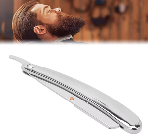 Navaja de Afeitar Profesional de Acero Inoxidable para Hombre, Ecológica, de Plástico, para Uso Doméstico y en Barberías, de Una Sola Hoja, para Salón Profesional - Product Image 5