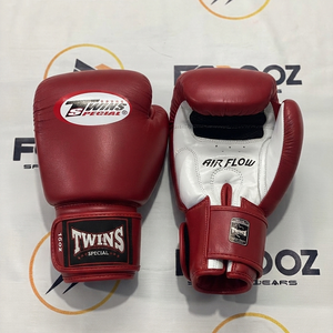 Guantes de Boxeo de Cuero Color Rosa para Gemelos, Cierre de Gancho y Bucle, Transpirables, Unisex, para Entrenamiento de Boxeo, Guantes de Muay Thai en Oferta - Product Image 2
