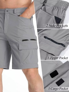 Custom Logo Solid Tactical Breathable <b>Cargo</b> Shorts Men Outdoor Hiking <b>Work</b> Multi Pocket High Quality Fabric OEM ODM Factory - Product Image 4