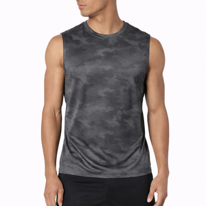 Camiseta sin mangas de algodón para hombre |   Ropa Ligera, Suave y Transpirable para Uso Diario |   Personalización de Marca de Alta Calidad |   Venta al por Mayor OEM - Product Image 5