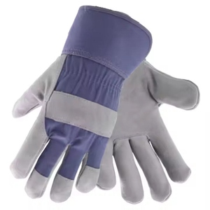 Gants industriels en cuir de vachette pleine fleur résistants à l'abrasion, conception canadienne robuste pour la manutention professionnelle - Product Image 5