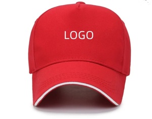 หมวกเบสบอลผ้าอ๊อกซ์ฟอร์ดสีแดง 6 แผง ปรับขนาดได้ด้วยตัวล็อคแบบ Snapback ลายตัวอักษร ดีไซน์เรียบง่าย เหมาะสำหรับกิจกรรมกีฬา ลำลอง และกลางแจ้ง - Product Image 3