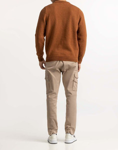 Ropa de Talla Grande para Hombre, Suéter de Punto con Cuello Redondo, Grueso y Holgado, Personalizado, Cálido - Product Image 2