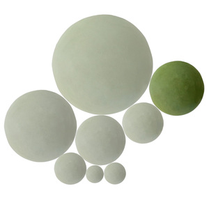 Prix le plus bas – Vente en gros de mousse florale sphérique humide de qualité supérieure, couleur vert armée, pour arrangements floraux frais et décorations de fête - Product Image 1