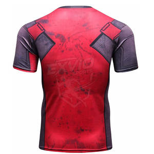 Servicio OEM, Camisetas de Compresión con Impresión por Sublimación al por Mayor, Camisetas de Compresión Ligeras - Product Image 2