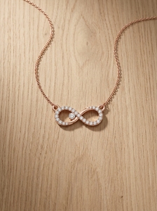 Colgante Solitario de Corazón Entrelazado con Diamante Cultivado en Laboratorio de 0.287 Ct, Oro Amarillo, Blanco y Rosa de 9K, Certificado, con Engaste de Bisel Moderno - Product Image 3