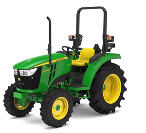 Tractor utilitario versátil JD 5036E de 35 HP y tracción en las cuatro ruedas, diseñado para tareas exigentes como la preparación de arrozales. - Product Image 1
