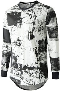 Camiseta Unisex de Gran Tamaño, Manga Corta, Color Sólido, de Alta Calidad, Estilo Urbano, Fabricantes Profesionales, Camisetas con Hombros Caídos - Product Image 3